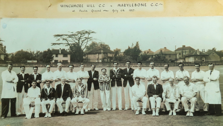 WHCC V Middlesex CCC 6th July 1957